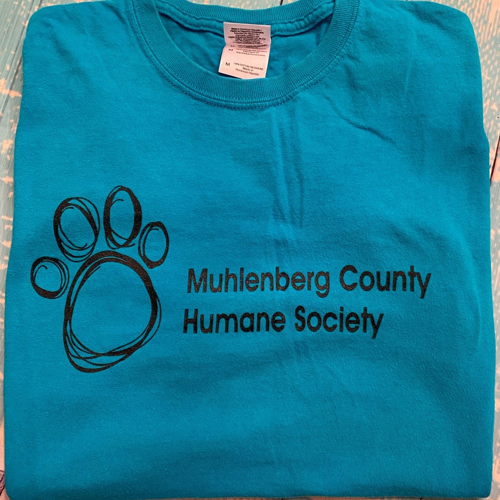 Teal Blue Humane Society Shirt